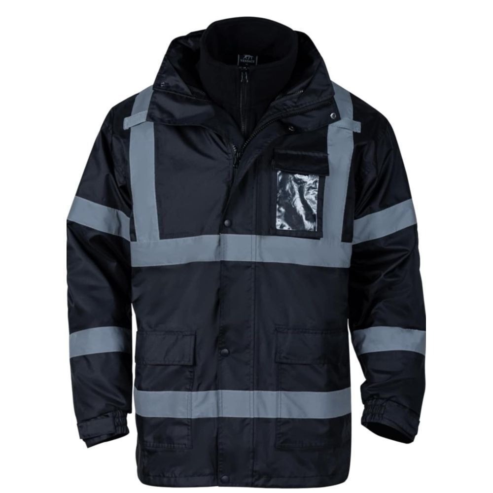 High Visibility Safety Rain Jacket (Inv 110)
